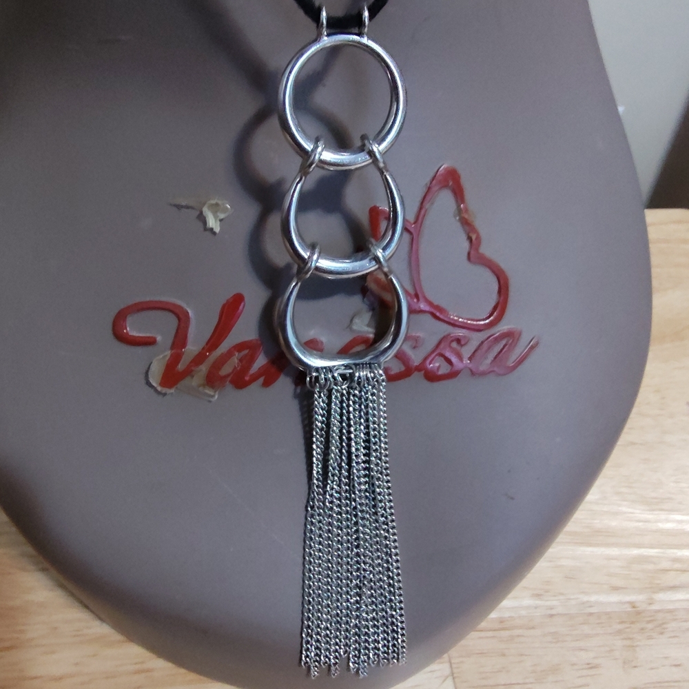 Black & Silver necklace
